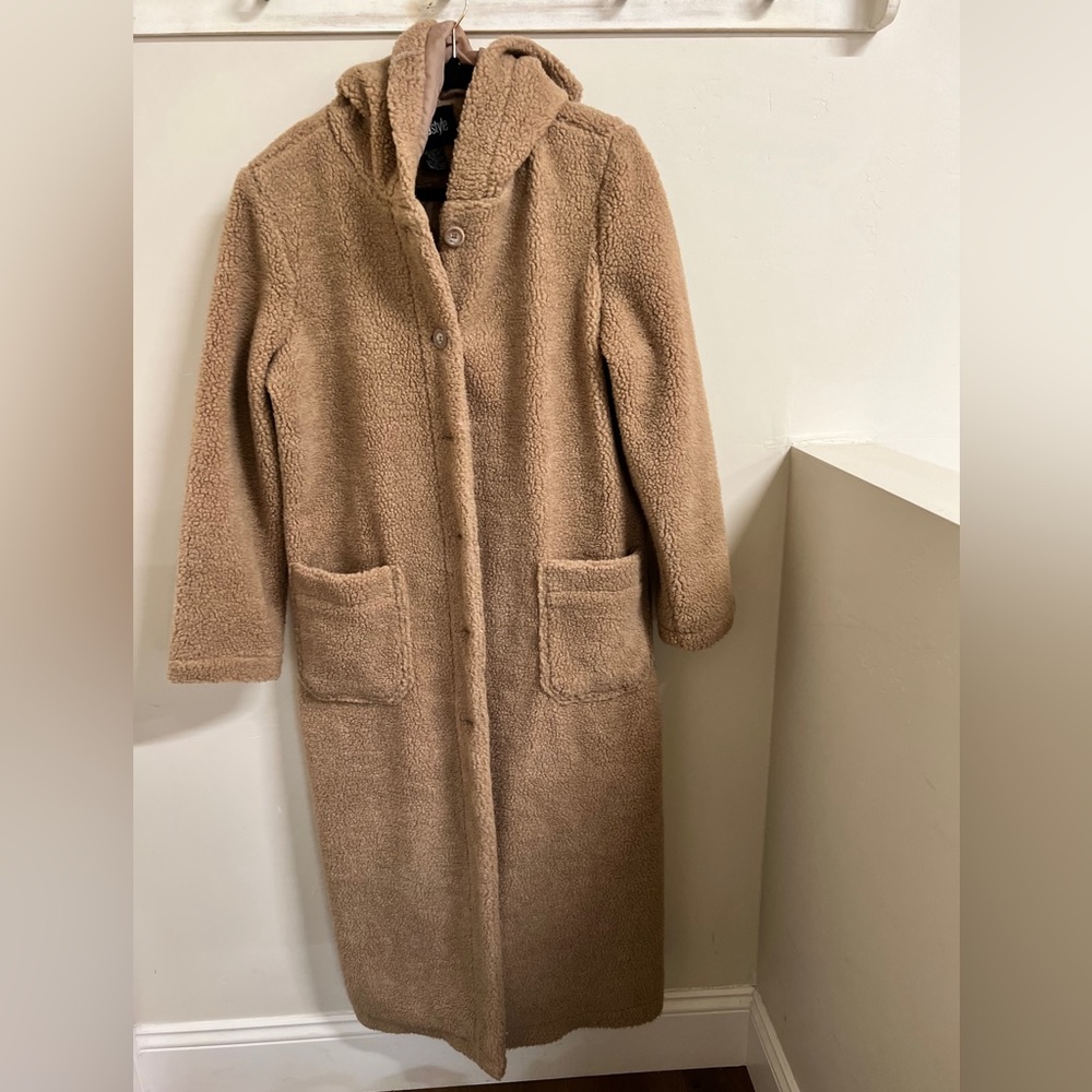 Teddy Coat with Hood
